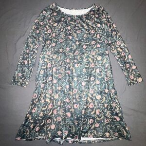 Floral Long Sleeve women’s Dress